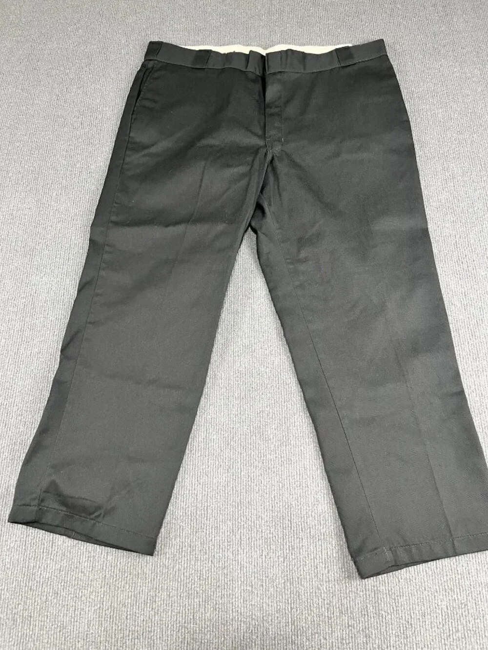Dickies 874 Mens Original Fit Straight-Leg Black Work Pants 42x28